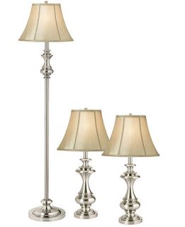 kathy ireland home by Pacific Coast Broadway Collection Set of 3 Lamps (Floor Lamp and 2 Table Lamps)   Lighting & Lamps   For The Home