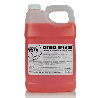 Chemical Guys (AIR_112) Citrus Splash Scent Premium Air Freshener and Odor Eliminator   1 Gallon Automotive