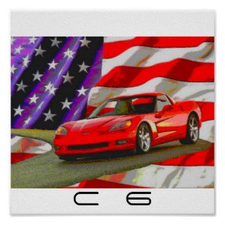 C6 Corvette Posters