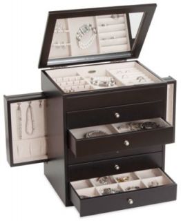 Wallace Jewelry Box, Dark Walnut Hastings Expandable   Collections   For The Home