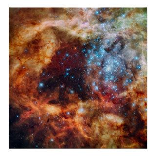 Colorful Tarantula Nebula Posters