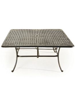 Aluminum 64 Square Outdoor Dining Table   Furniture