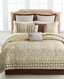 Carrington 10 Piece California King Comforter Set   Bed in a Bag   Bed & Bath