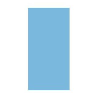 Powder Blue Rectangle Plastic Table Cloth Cover, 54" X 108"   Tablecloths
