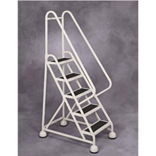 Cotterman Steel (Step) Ladder — 54in. Max. Height  Rolling Ladders   Platforms