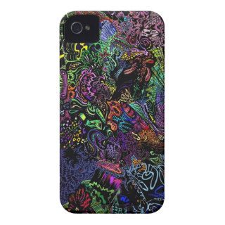 abstract neon Iphone case iPhone 4 Case Mate Cases
