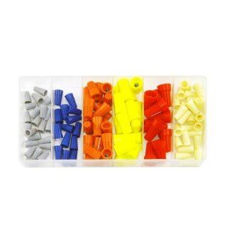 Neiko Wire Nut   Connector Assortment   107 Pieces, with Plastic Storage Case