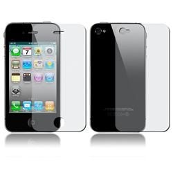 LCD Anti glare 2 piece Screen Cover for Apple iPhone 4 Eforcity Other Cell Phone Accessories