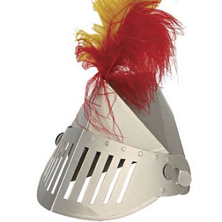 pack of eight knight helmet party hats by posh totty designs interiors