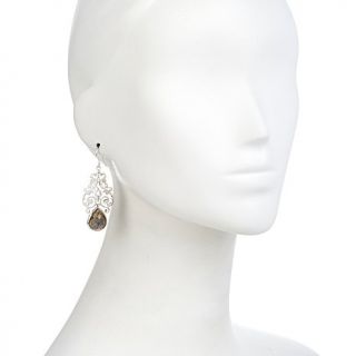Himalayan Gems™ Filigree Gemstone Drop Earrings