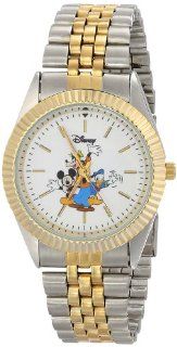 Disney Men's D104S775 Mickey Mouse and Friends Two Tone Bracelet Watch Watches