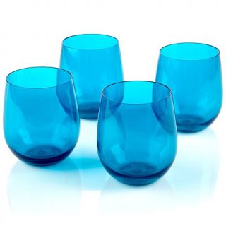 Colin Cowie Selects Zak Set of 4 Stemless Wine Glasses