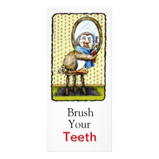 Brush Your Teeth Full Color Rack Card