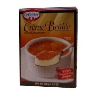 Creme Brulee Dessert Mix, 106g(3.7oz)  Cake Mixes  Grocery & Gourmet Food