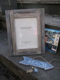 driftwood nautical frame by the hiding place