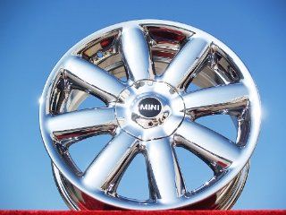 Mini CooperStyle 104 Set of 4 genuine factory 17inch chrome wheels Automotive