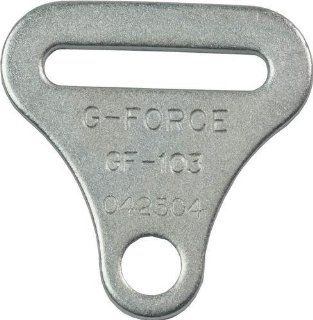 G FORCE Racing Gear 103W Harness Mounting Hardware, 3" Bolt End, 1/2" Hole Automotive