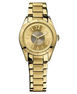 Tommy Hilfiger Watch, Womens Gold Tone Stainless Steel Bracelet 30mm 1781278   Watches   Jewelry & Watches