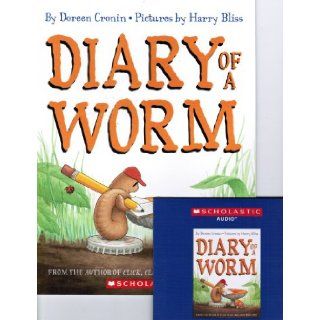 Diary of a Worm with Read Along cd Doreen Cronin, Harry Bliss Books