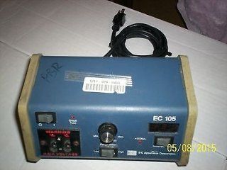 E C APPARATUS EC 105 ELECTROPHORESIS POWER SUPPLY 120V 60HZ EC 105