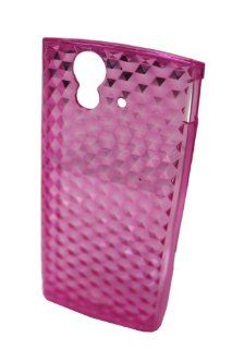 GO YC102 Soft Silicone Gel Skin Protective Case for Sony Xperia ST18i   1 Pack   Retail Packaging   Pink Cell Phones & Accessories