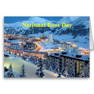 National Boss Day Greeting Card