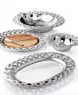 Wilton Armetale Flutes and Pearls Serveware Collection   Serveware   Dining & Entertaining