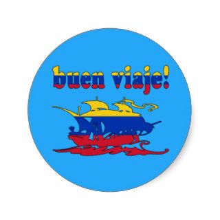 Buen Viaje   Good Trip in Venezuelan   Vacations Stickers