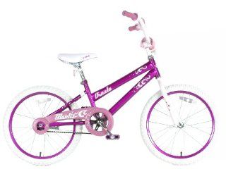 Mantis Ornata Girls' 20  Inch Bike, White/Pink  Childrens Bicycles  Sports & Outdoors