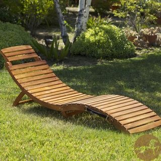 Christopher Knight Home Lahaina Wood Outdoor Chaise Lounge Christopher Knight Home Chaise Lounges
