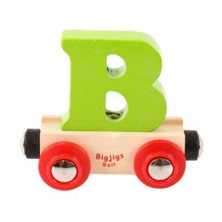 Bigjigs Rail BR102 Name Letter B (Colours Vary) Toys & Games