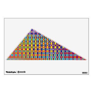 Psychedelia Scalene Triangle Wall Decal