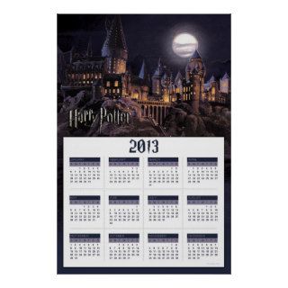 2013 Calendar Hogwarts Boats To Castle Posters