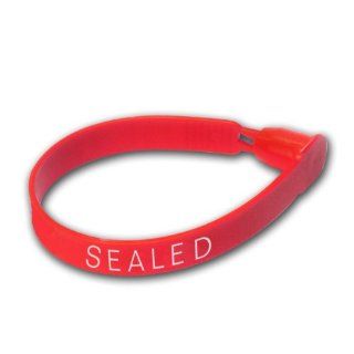 Stoffel 1008537 High Density Polyethylene and Acetal Truck Seal, 5/8" Width x 7 3/8" Length, Red (Pack of 100)