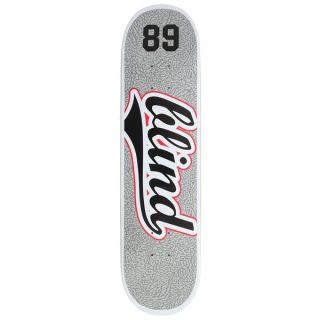 Blind Athletic Skin SS Skateboard Grey/Red 7.9in 2014