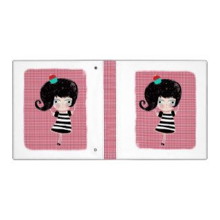Doll fairy cake gingham red sweetest recipe binder