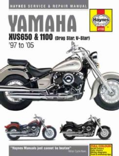 Yamaha Xvs650 & 1100 (Drag Star, V star) '97 to '05 1997 to 2004 (Board book) Motorcycles