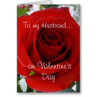 To my Husband OR Wife on Valentine's Day Card
