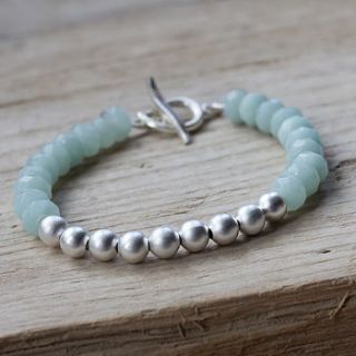 ite gemstone bracelet by sugar mango