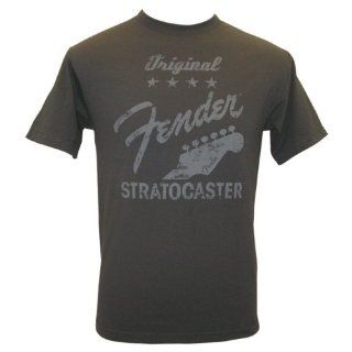 Fender Original Strat T Shirt, Charcoal, M Musical Instruments