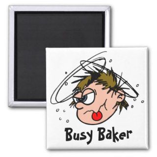 Busy Baker Magnet