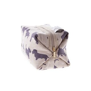 dogs box cosmetic bag by rawxclusive