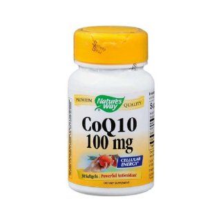 Nature's Way   Co Q 10, 100 mg, 30 softgels Health & Personal Care