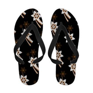 Filigree Swirls Designer FlipFlops Sandals