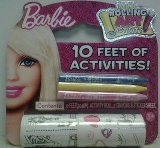 Barbie Mini Rolling Art Activity Toys & Games