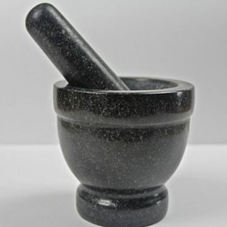 granite pestle and mortar by black rock grill