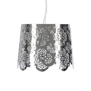 metal filigree design hanging lamp by out there interiors