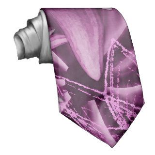 Elegant, fun pink floral ties for men and women