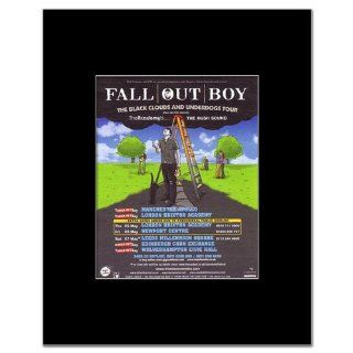 FALL OUT BOY   UK Tour 2006 Matted Mini Poster   14x11cm   Prints