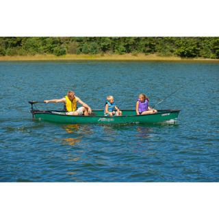 KL Industries Sun Dolphin Scout SS Square Stern Canoe in Green / Green